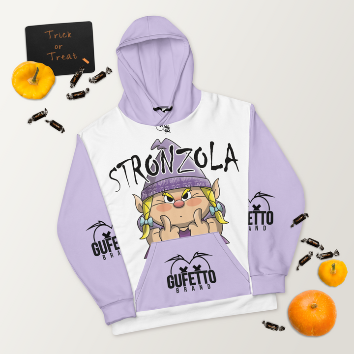 Felpa con cappuccio Uomo/Donna STRONZOLA - Gufetto Brand 