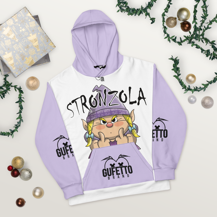 Felpa con cappuccio Uomo/Donna STRONZOLA - Gufetto Brand 