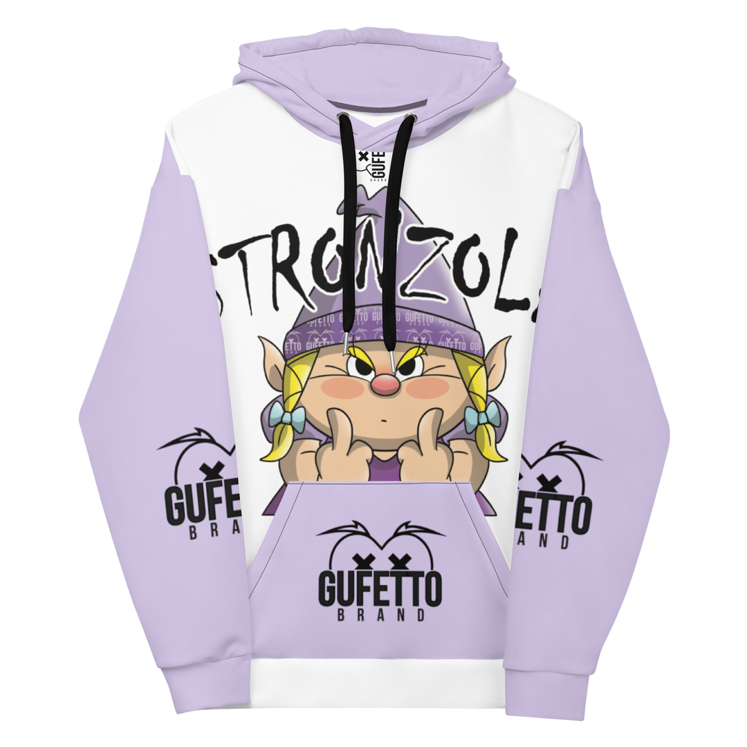 Felpa con cappuccio Uomo/Donna STRONZOLA - Gufetto Brand 