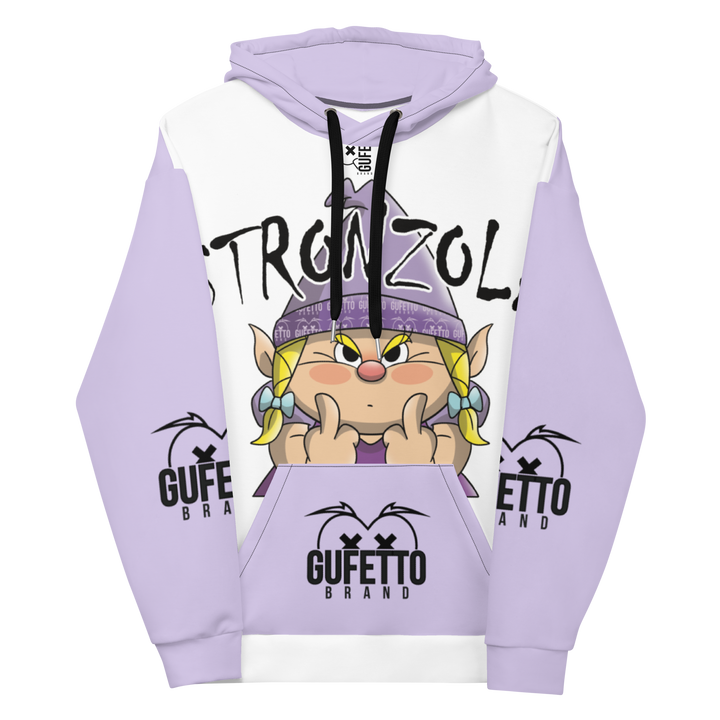 Felpa con cappuccio Uomo/Donna STRONZOLA - Gufetto Brand 