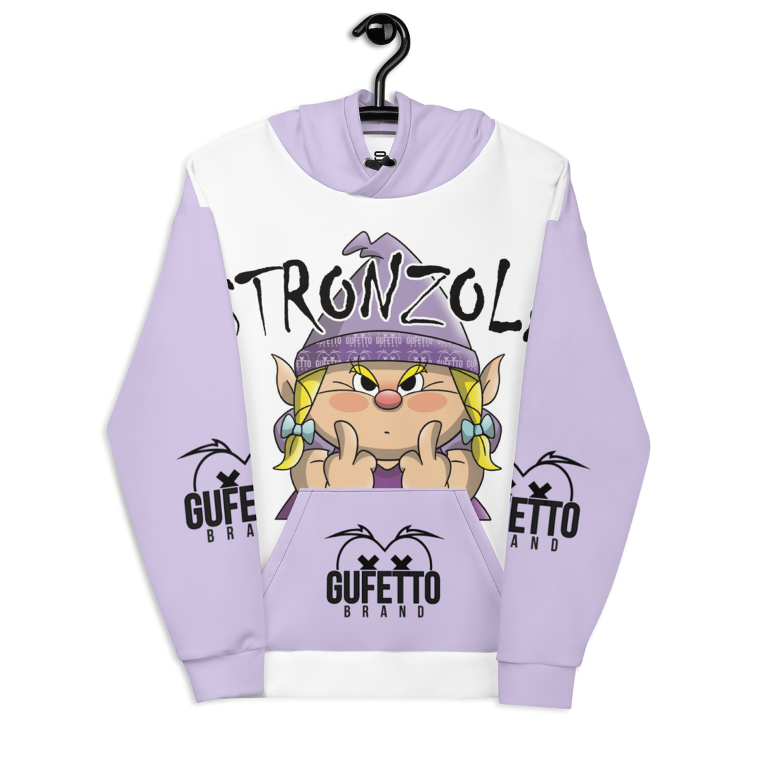 Felpa con cappuccio Uomo/Donna STRONZOLA - Gufetto Brand 