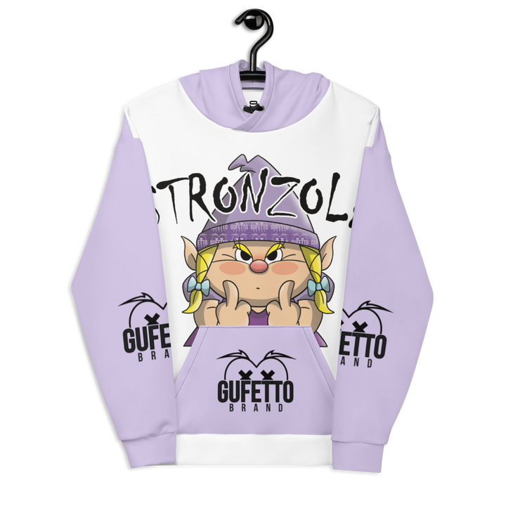 Felpa con cappuccio Uomo/Donna STRONZOLA - Gufetto Brand 