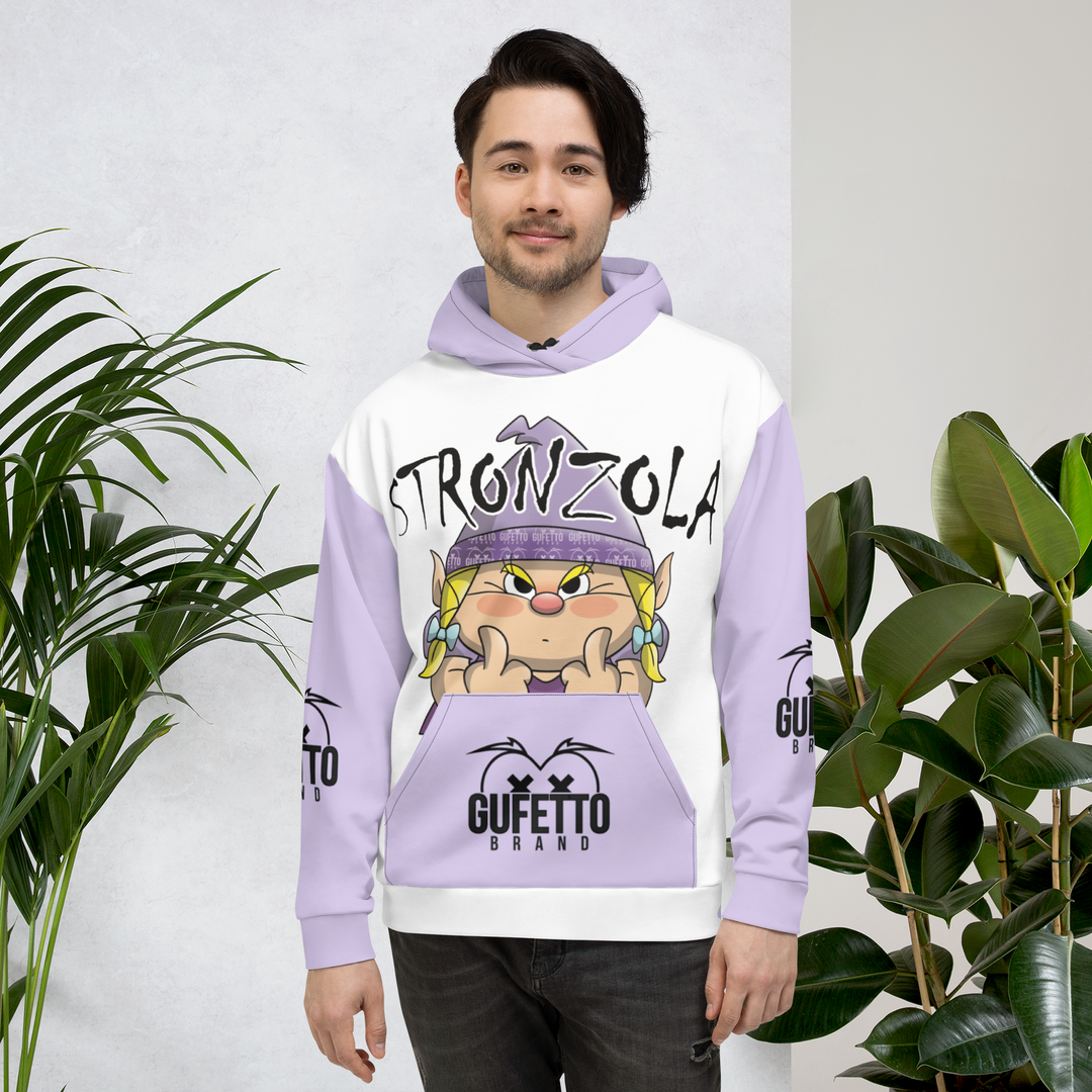 Felpa con cappuccio Uomo/Donna STRONZOLA - Gufetto Brand 