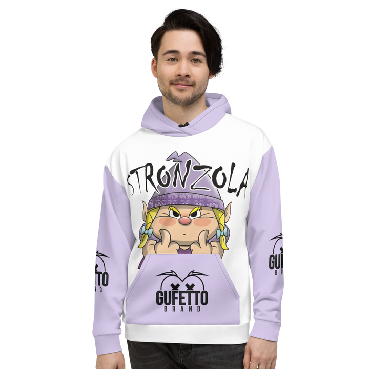 Felpa con cappuccio Uomo/Donna STRONZOLA - Gufetto Brand 