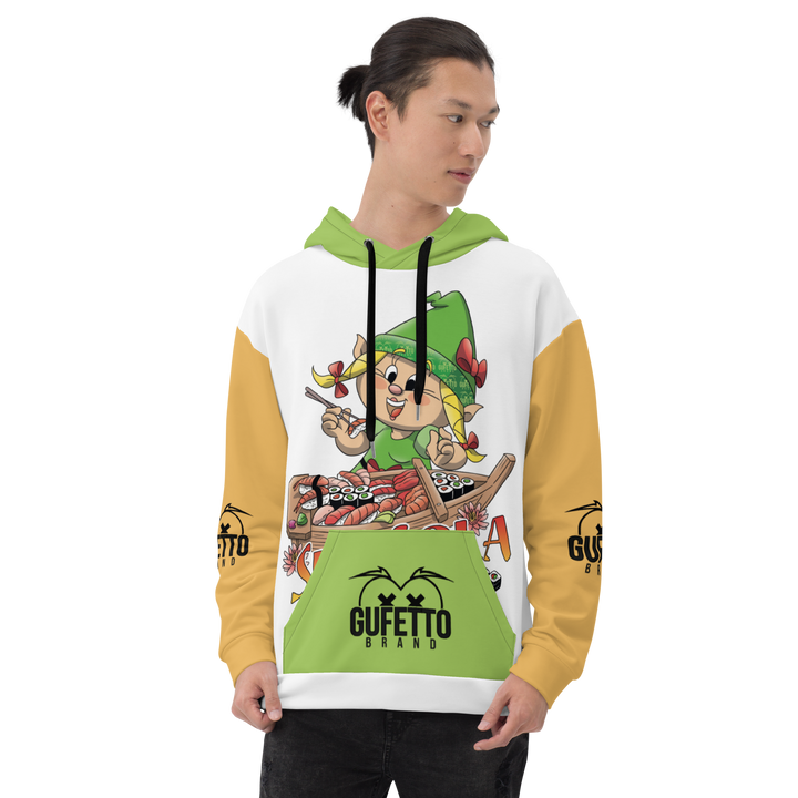 Felpa con cappuccio Uomo/Donna SUSHOLA - Gufetto Brand 