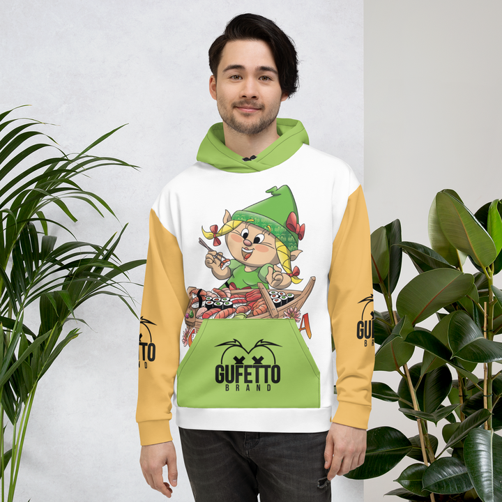 Felpa con cappuccio Uomo/Donna SUSHOLA - Gufetto Brand 