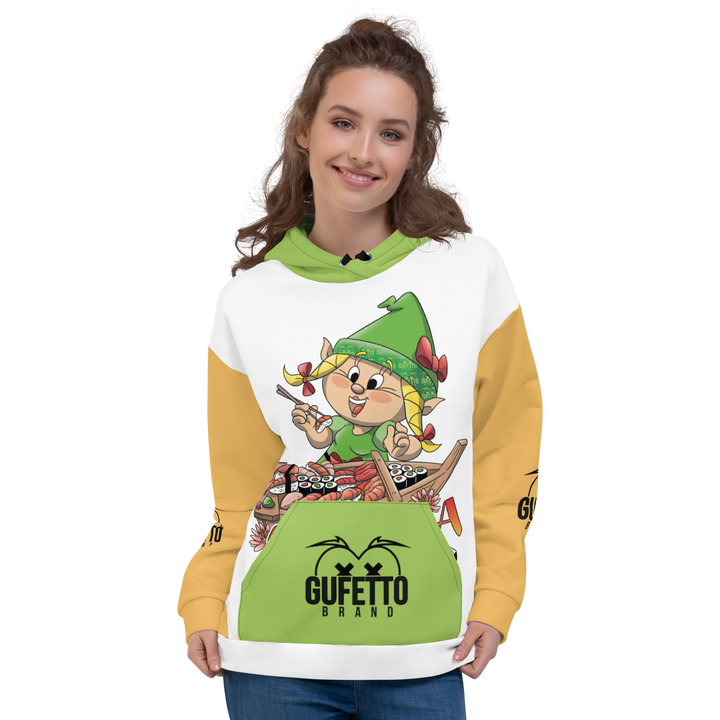 Felpa con cappuccio Uomo/Donna SUSHOLA - Gufetto Brand 