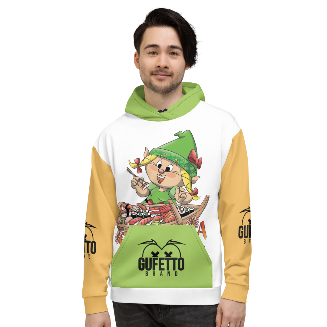 Felpa con cappuccio Uomo/Donna SUSHOLA - Gufetto Brand 