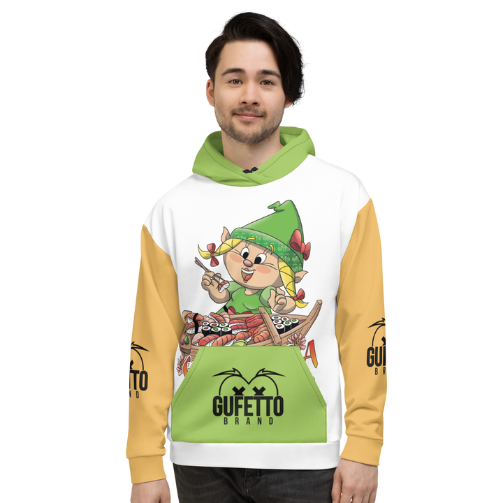 Felpa con cappuccio Uomo/Donna SUSHOLA - Gufetto Brand 