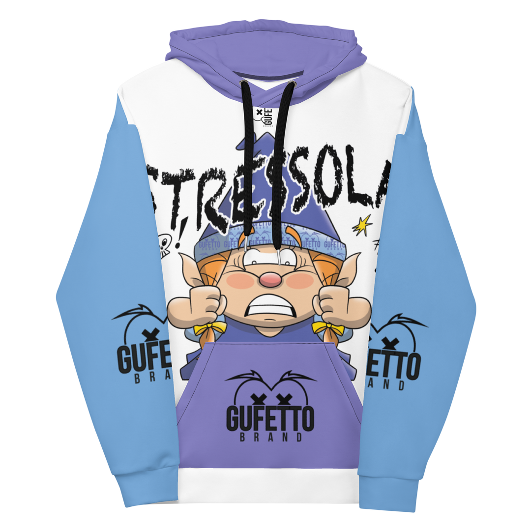 Felpa con cappuccio Uomo/Donna STRESSOLA - Gufetto Brand 