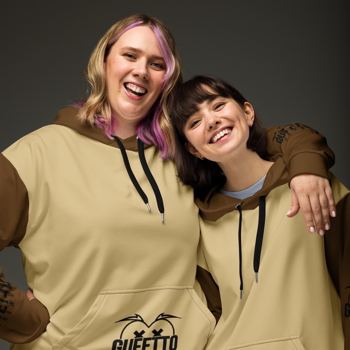 Felpa con cappuccio Uomo/Donna CAGATA - Gufetto Brand 