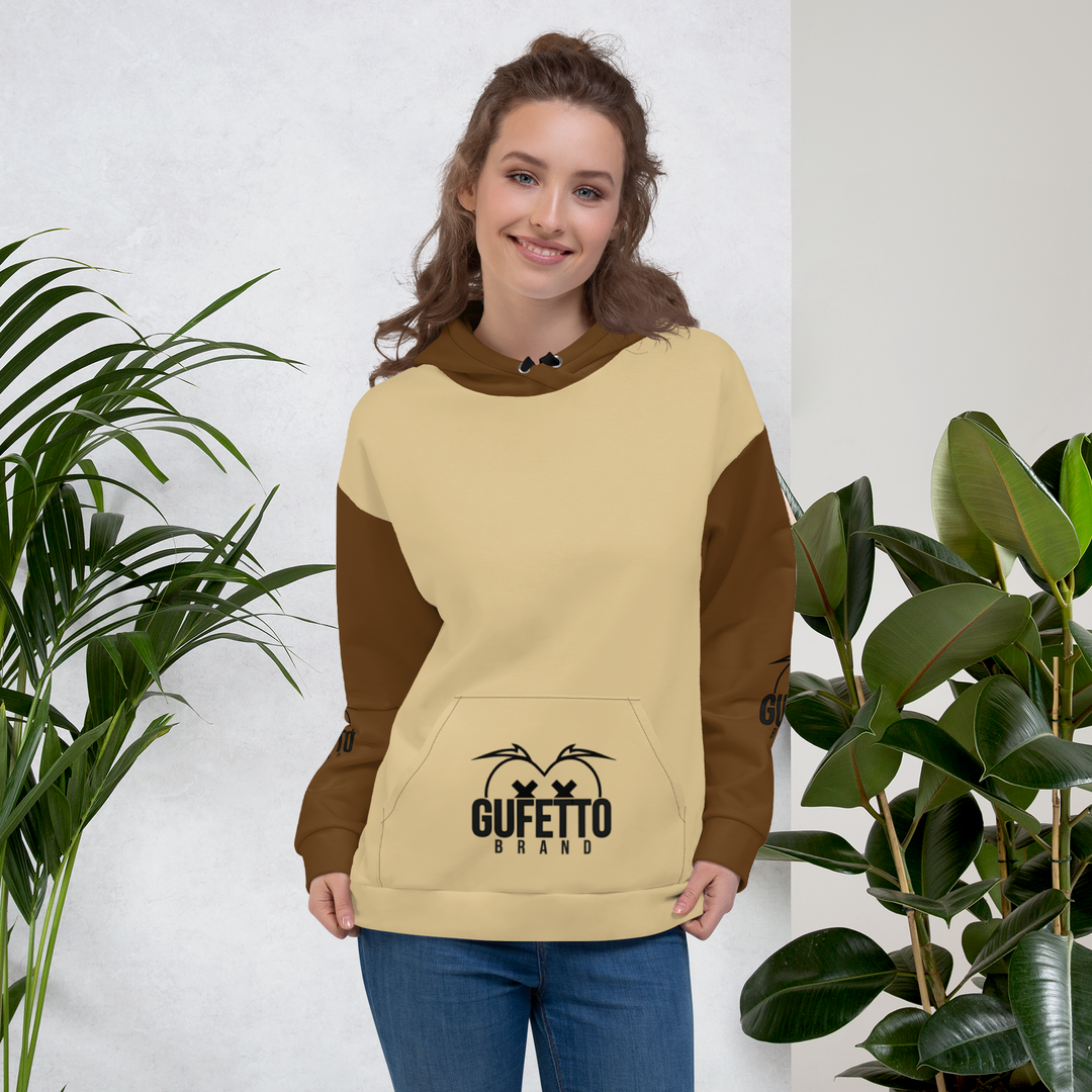 Felpa con cappuccio Uomo/Donna CAGATA - Gufetto Brand 