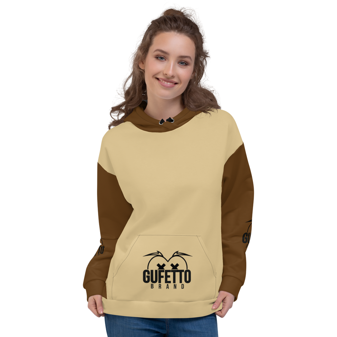 Felpa con cappuccio Uomo/Donna CAGATA - Gufetto Brand 