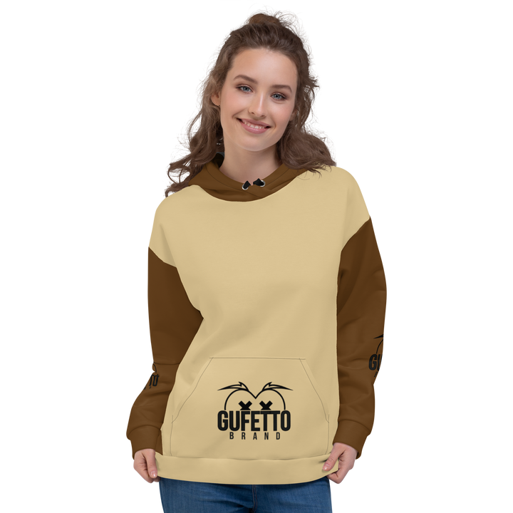 Felpa con cappuccio Uomo/Donna CAGATA - Gufetto Brand 
