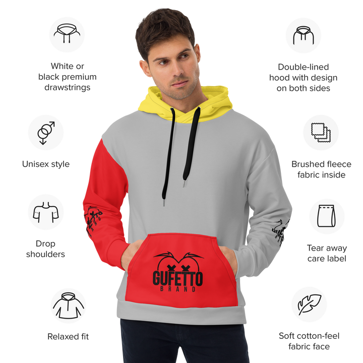 Felpa con cappuccio Uomo/Donna JACK - Gufetto Brand 