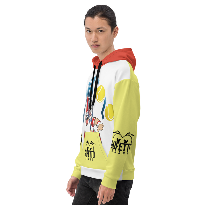Felpa con cappuccio Uomo/Donna Tennistolo - Gufetto Brand 