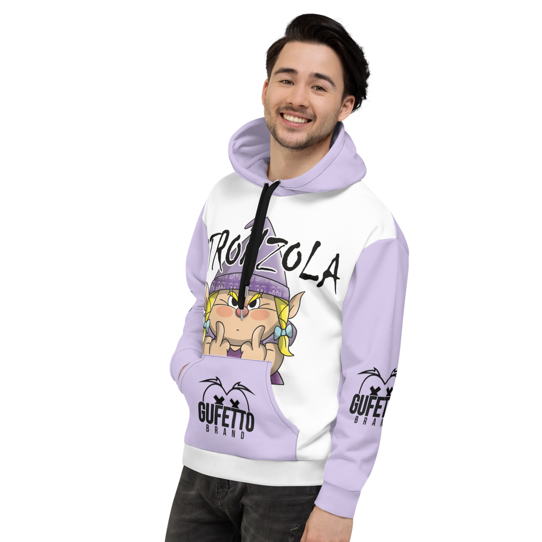 Felpa con cappuccio Uomo/Donna STRONZOLA - Gufetto Brand 