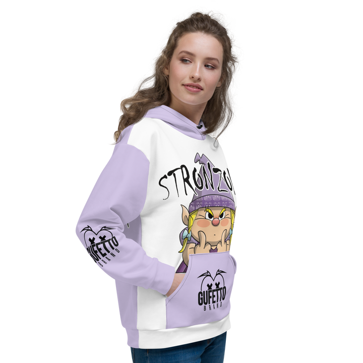 Felpa con cappuccio Uomo/Donna STRONZOLA - Gufetto Brand 