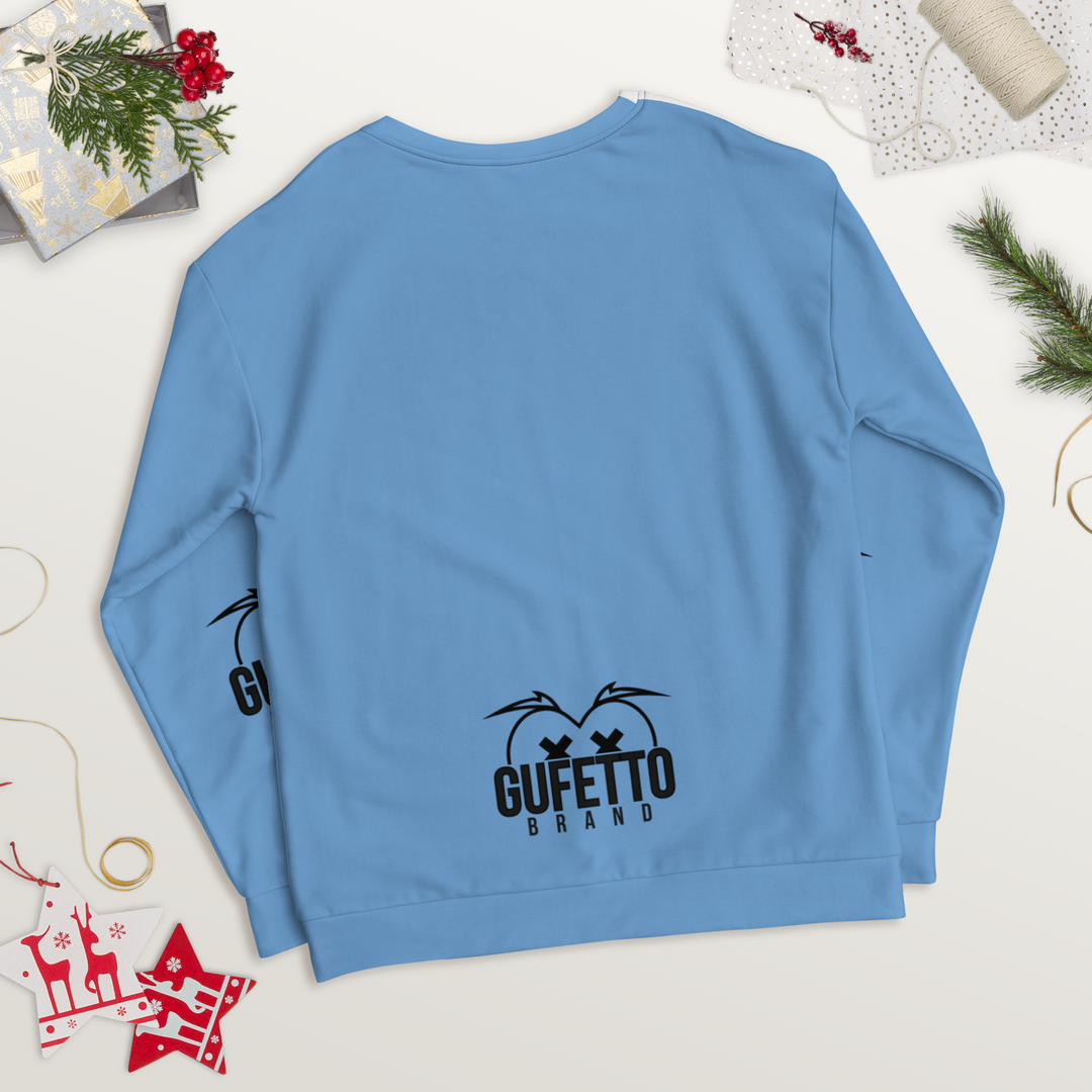 Felpa unisex Uomo/Donna PUPAZZOLO DI NEVE - Gufetto Brand 