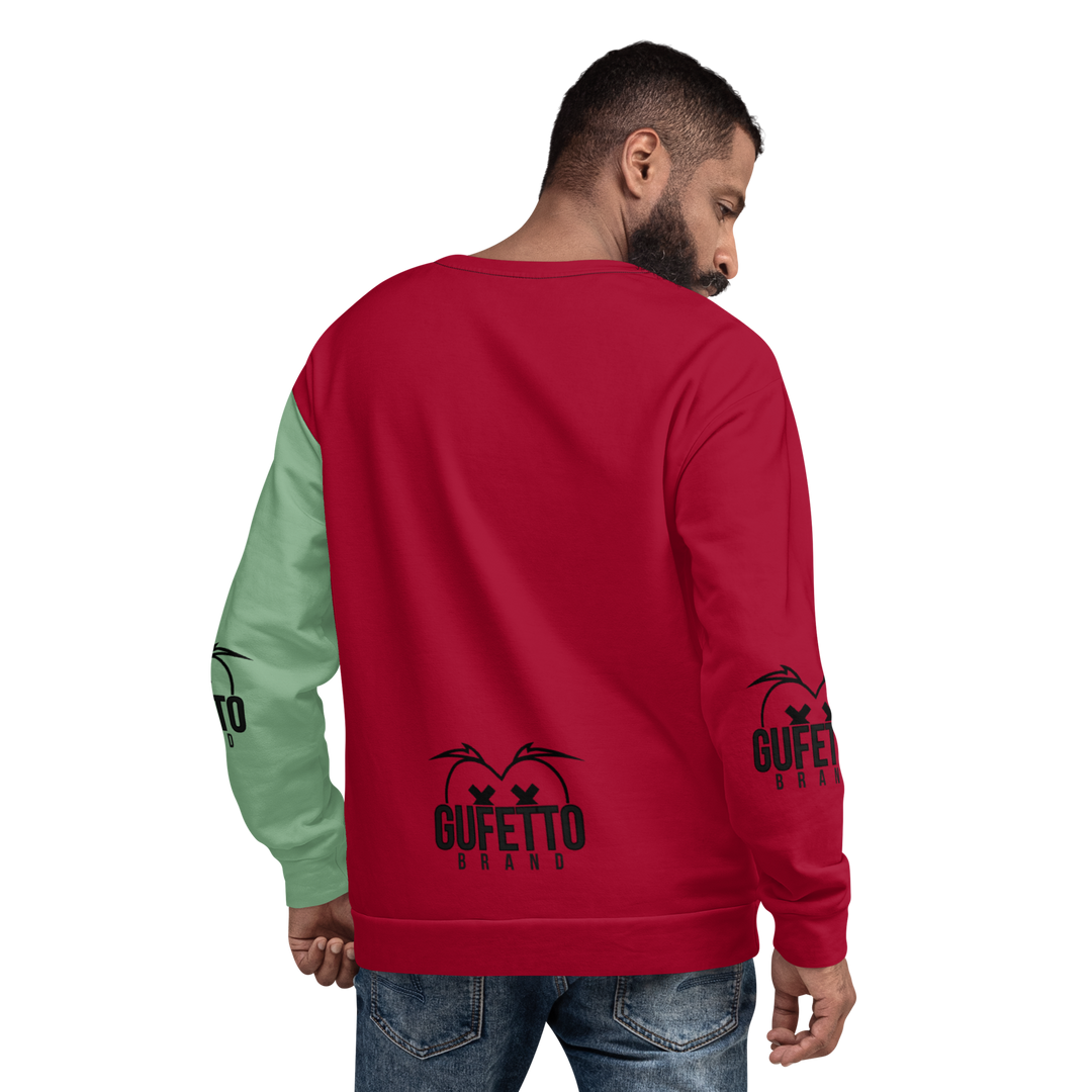 Felpa unisex Uomo/Donna SANGRIOLO - Gufetto Brand 