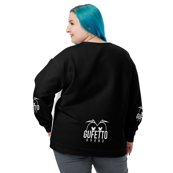 Felpa unisex Uomo/Donna BIANCO NEROLO - Gufetto Brand 