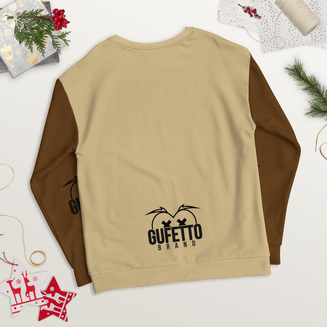 Felpa unisex Uomo/Donna CAGATA - Gufetto Brand 