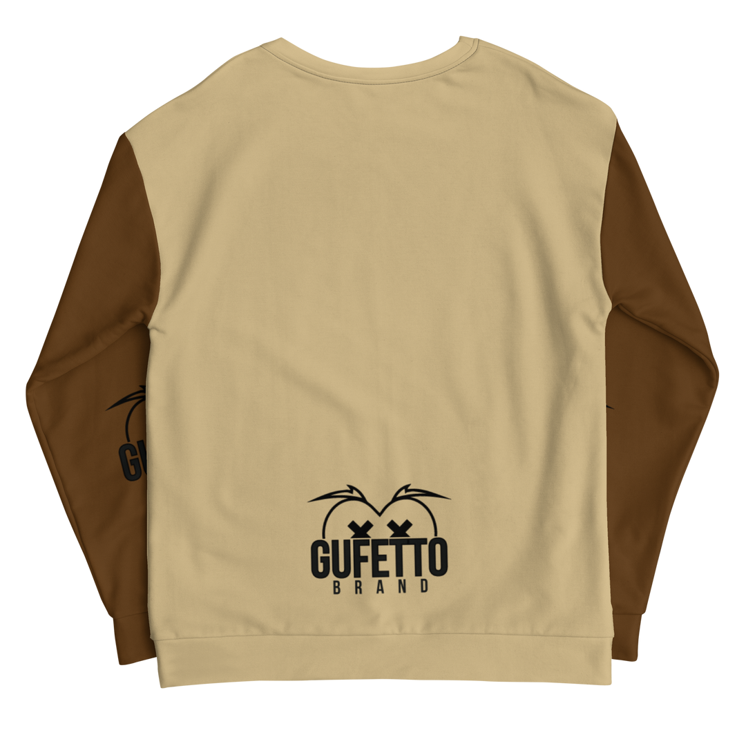 Felpa unisex Uomo/Donna CAGATA - Gufetto Brand 