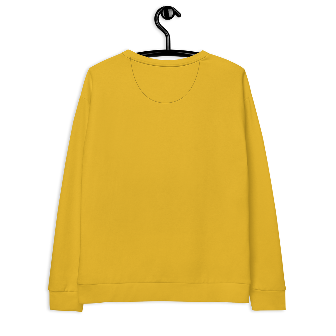 Felpa unisex Uomo/Donna Birrolo Yellow Edition - Gufetto Brand 