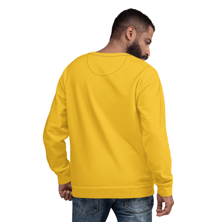 Felpa unisex Uomo/Donna Birrolo Yellow Edition - Gufetto Brand 