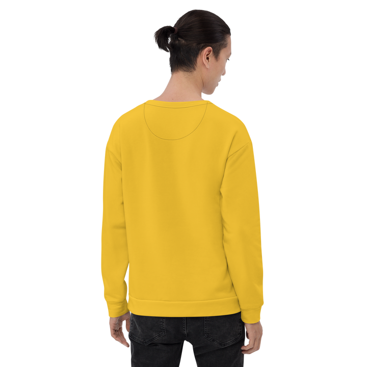 Felpa unisex Uomo/Donna Birrolo Yellow Edition - Gufetto Brand 
