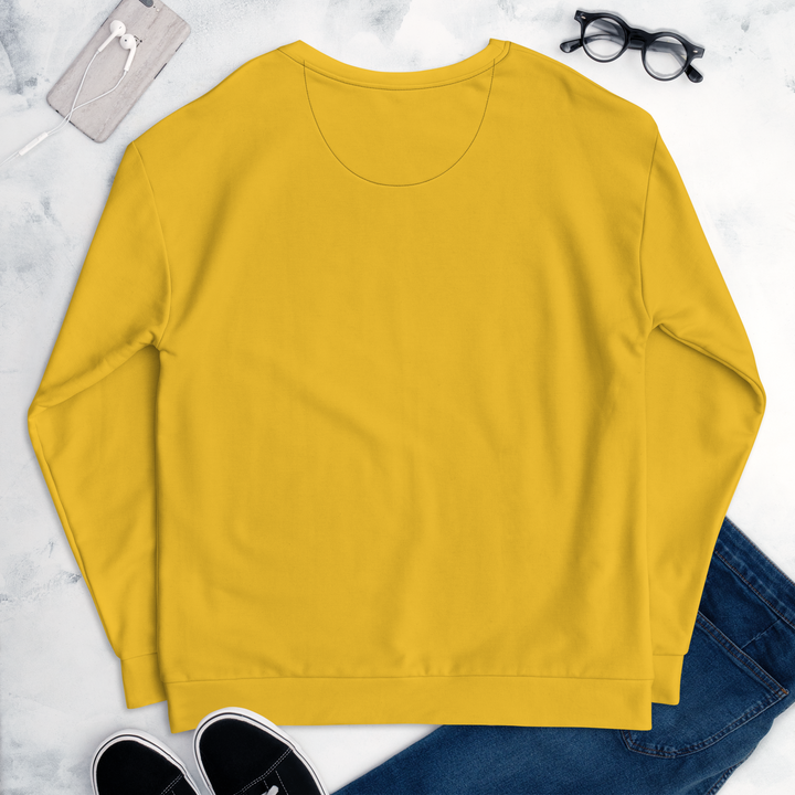 Felpa unisex Uomo/Donna Birrolo Yellow Edition - Gufetto Brand 