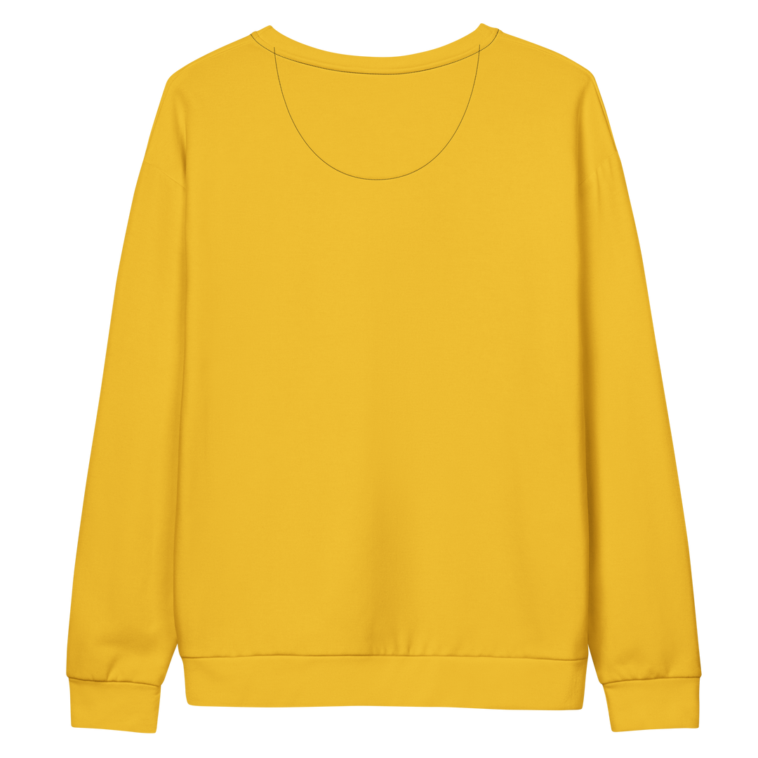 Felpa unisex Uomo/Donna Birrolo Yellow Edition - Gufetto Brand 