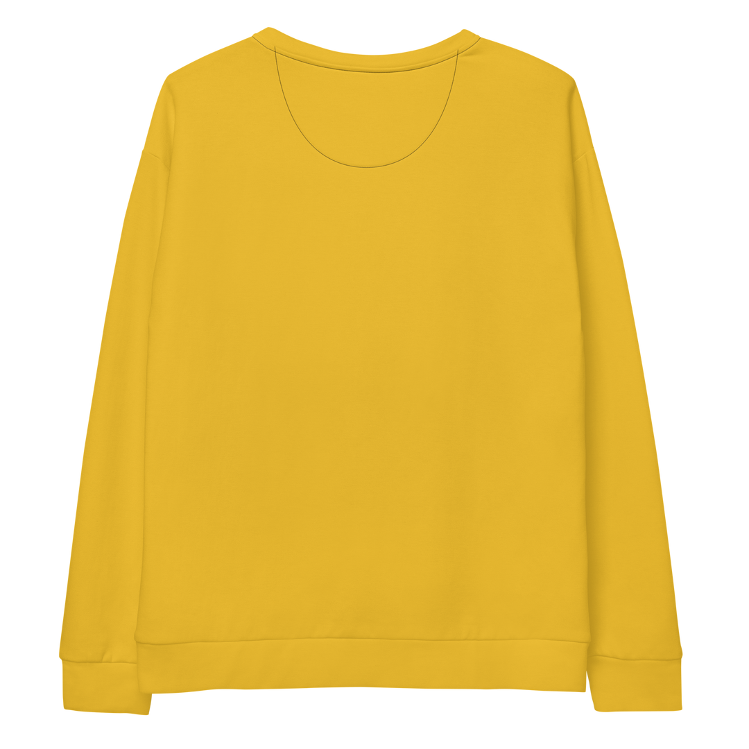 Felpa unisex Uomo/Donna Birrolo Yellow Edition - Gufetto Brand 