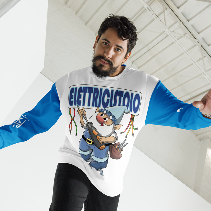 Felpa unisex Uomo/Donna ELETTRICISTOLO - Gufetto Brand 