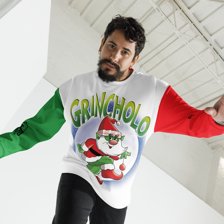 Felpa unisex Uomo/Donna GRINCHOLO - Gufetto Brand 