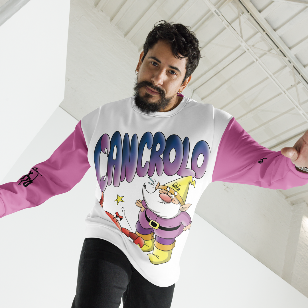 Felpa unisex Uomo/Donna CANCROLO - Gufetto Brand 