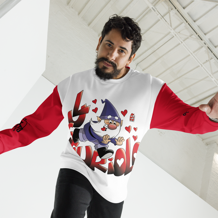 Felpa unisex Uomo/Donna LUSSURIOLO - Gufetto Brand 