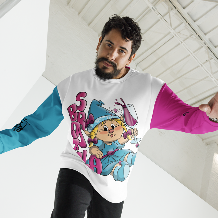 Felpa unisex Uomo/Donna SBRONZOLA - Gufetto Brand 