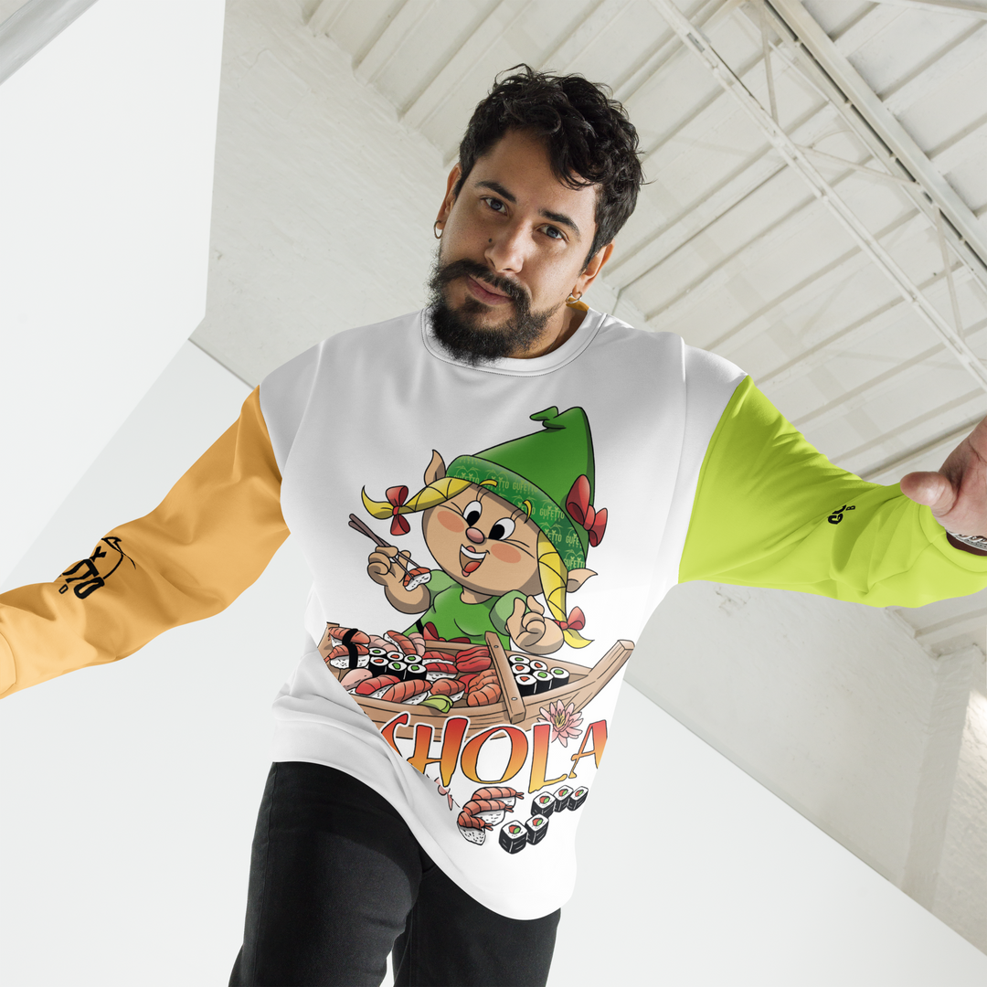 Felpa unisex Uomo/Donna SUSHOLA - Gufetto Brand 