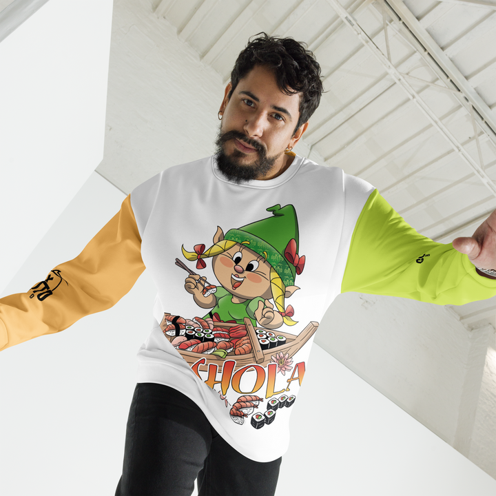 Felpa unisex Uomo/Donna SUSHOLA - Gufetto Brand 
