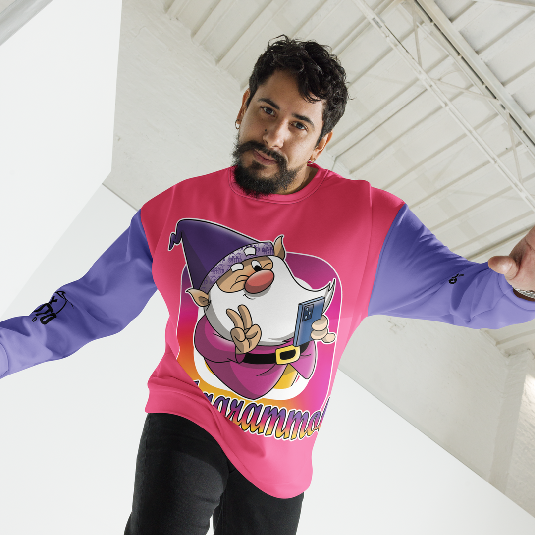 Felpa unisex Uomo/Donna INSTAGRAMMOLO - Gufetto Brand 
