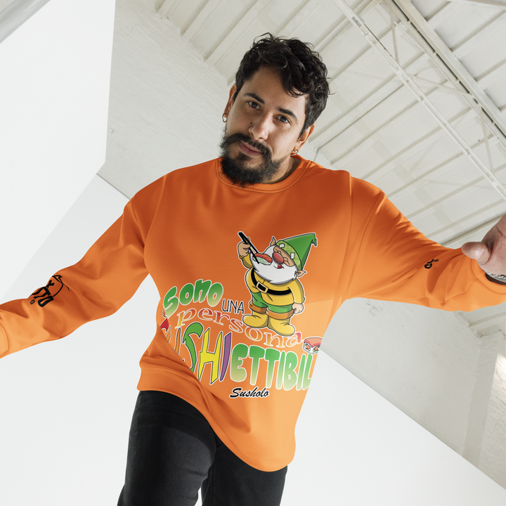 Felpa unisex Uomo/Donna SUSHIETTIBILE - Gufetto Brand 