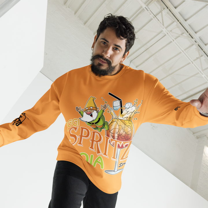 Felpa unisex Uomo/Donna SPRITZ DI GIOIA - Gufetto Brand 