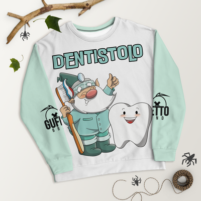 Felpa unisex Uomo/Donna DENTISTOLO - Gufetto Brand 