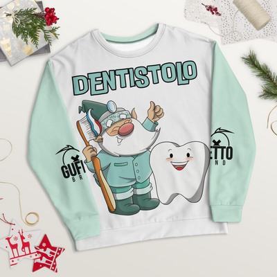 Felpa unisex Uomo/Donna DENTISTOLO - Gufetto Brand 