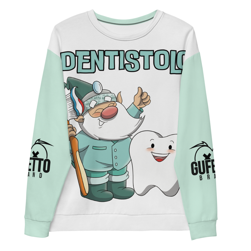 Felpa unisex Uomo/Donna DENTISTOLO - Gufetto Brand 