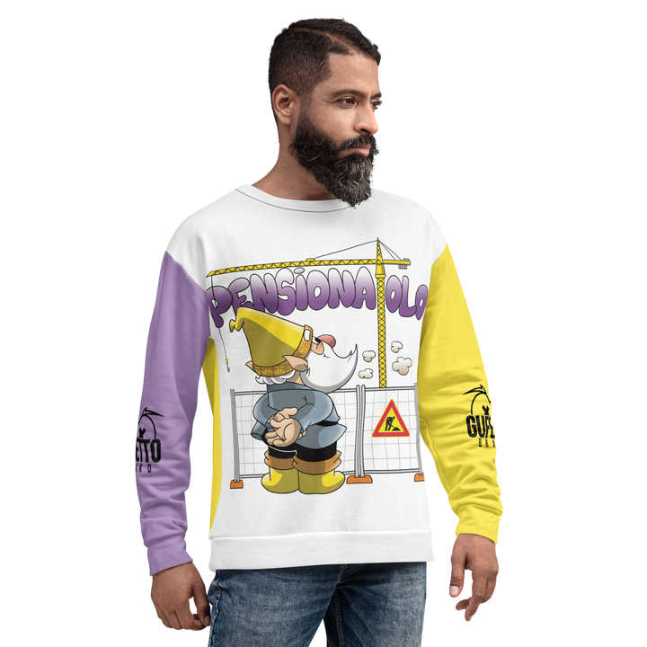 Felpa unisex Uomo/Donna PENSIONATOLO - Gufetto Brand 