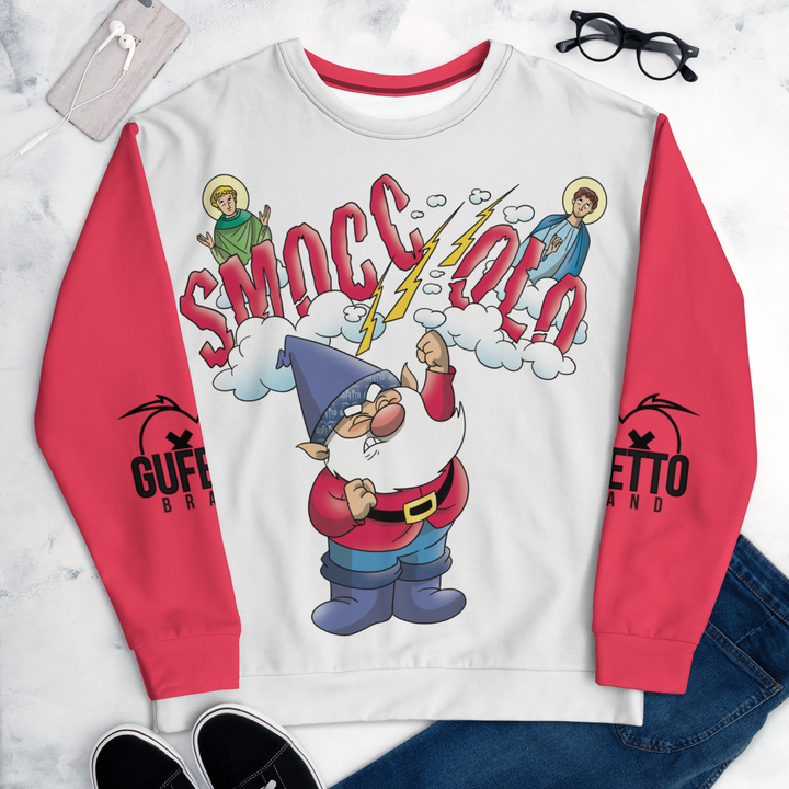 Felpa unisex Uomo/Donna SMOCCOLO - Gufetto Brand 