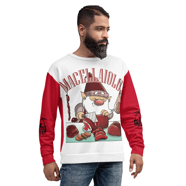 Felpa unisex Uomo/Donna MACELLAIOLO - Gufetto Brand 