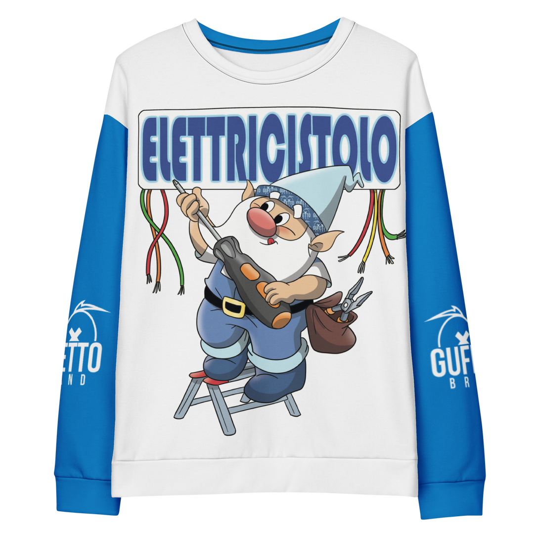 Felpa unisex Uomo/Donna ELETTRICISTOLO - Gufetto Brand 